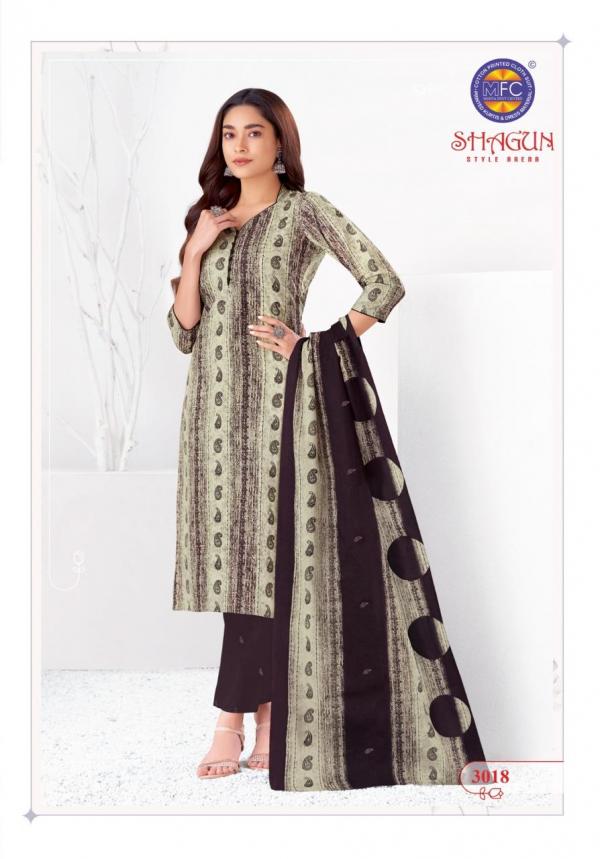 Mfc Shagun Vol 30 Lawn Cotton Dress Marerial Collection